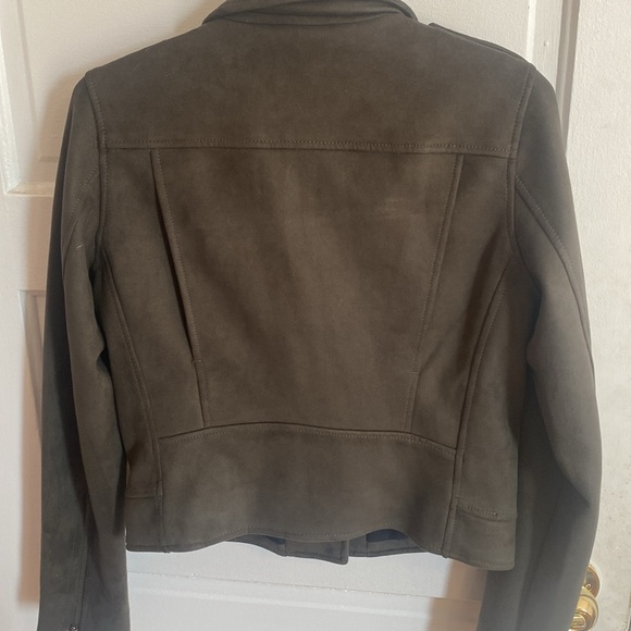 Banana Republic Vegan Suede Moto Jacket - Picture 9 of 9